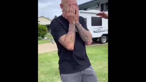 Quick Smile: Every son dreams of buying their dad his dream car one day