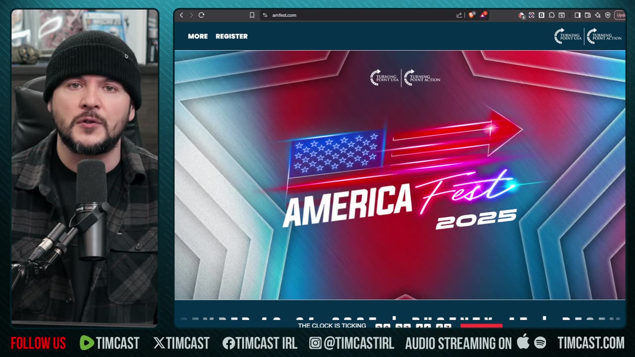 Timcast Not Invited To TPUSA AmFest This Year, Tim Pool Statement On MAGA Rift & Future Of Movement