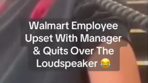 Walmart Employee Calls Out Management Over Loudspeaker