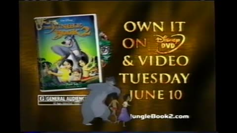 June 3, 2003 - 'Jungle Book 2' is Coming to DVD