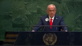 When Netanyahu Speaks, People.....Leave.