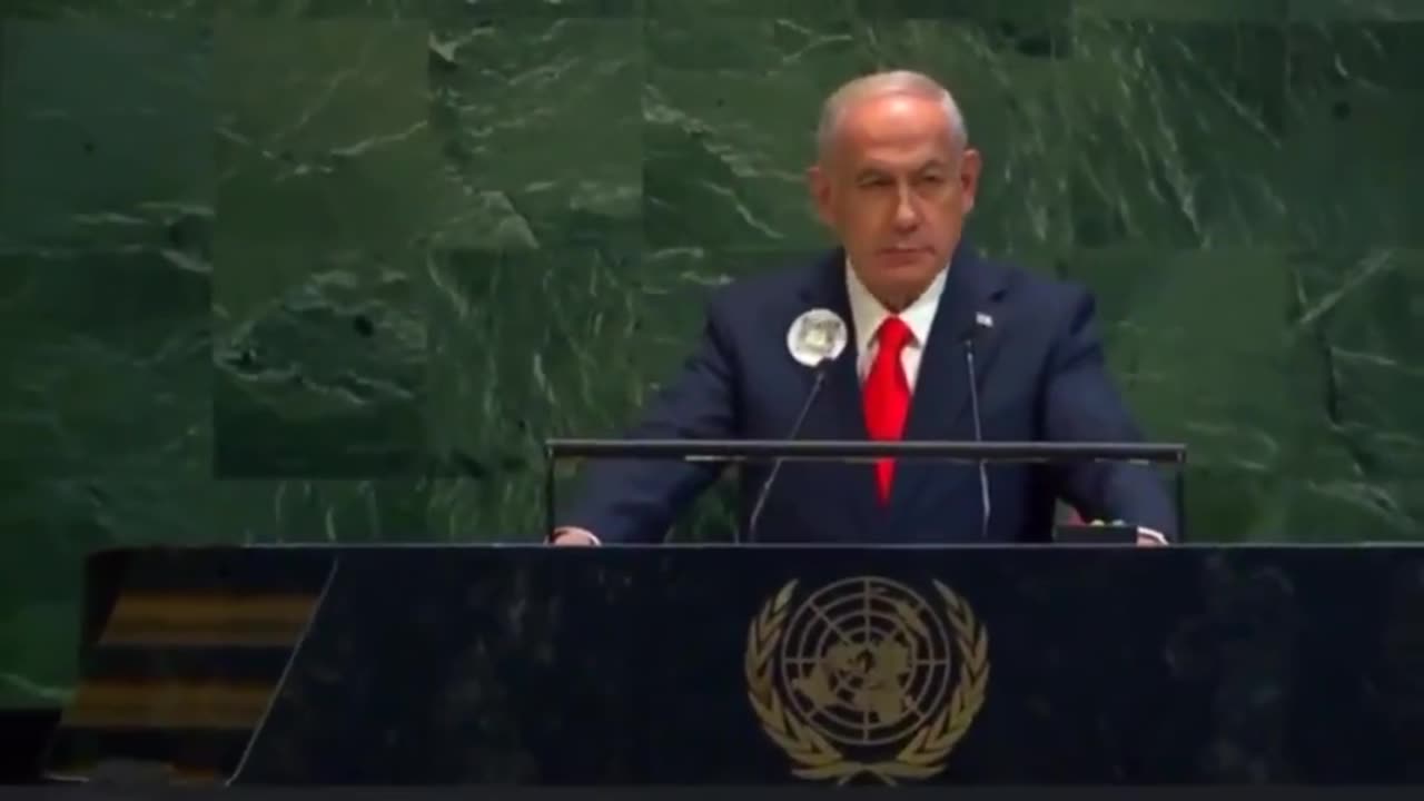 When Netanyahu Speaks, People.....Leave.