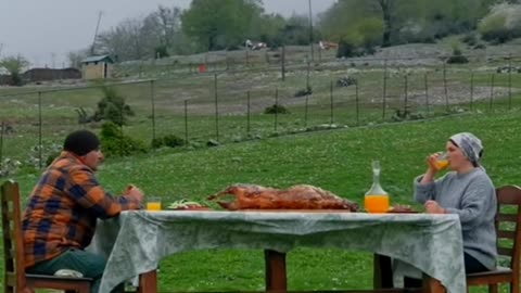 Tender lamb soaked in fresh orange juice part10