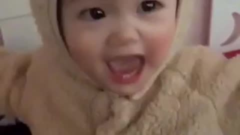 The cutest baby voice you could ever hear