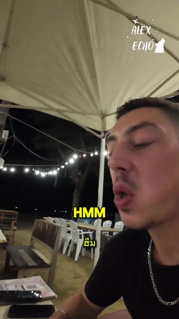 Thai Cutie Feeds Me on the Beach! 😂🇹🇭 (Full Video On Our Channel!) 🎥