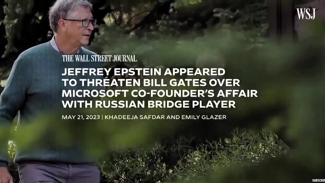 "Bill Gates: Epstein Blackmailed Me Over Alleged Affair"