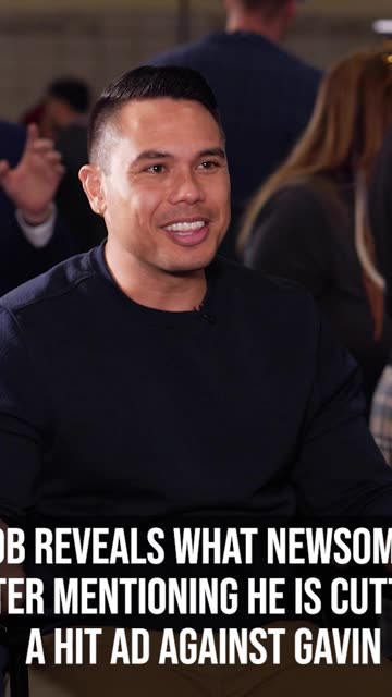 Here's What Gavin Newsom Told Jobob over Making a "Hit Ad" Against Him