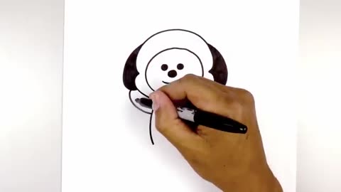 How to Draw BT21 Chimmy Step-by-Step Tutorial