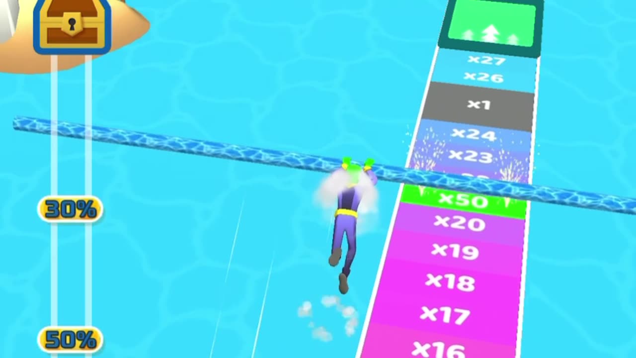 Stunt Rails Level 67 Game-Play