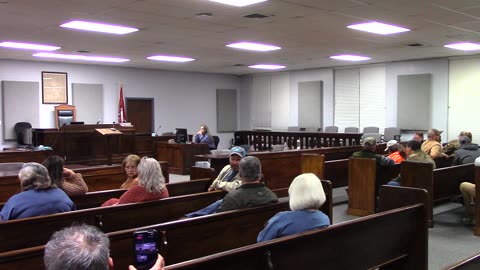 Lincoln County Arkansas Quorum Court Special Session Closed Door meeting No public comment