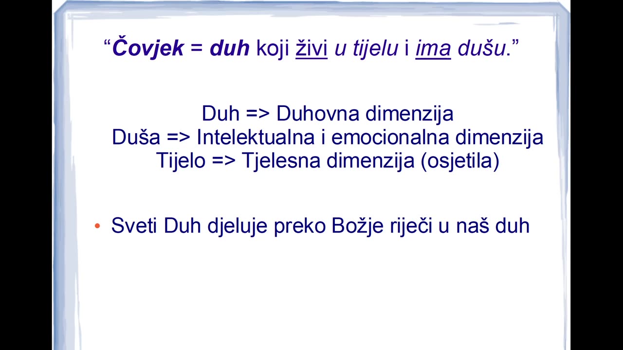 Tvoja misao ili poticaj Duha?