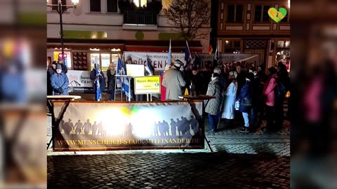 Waren (Müritz) - die 141 Kundgebung 17-11-2025