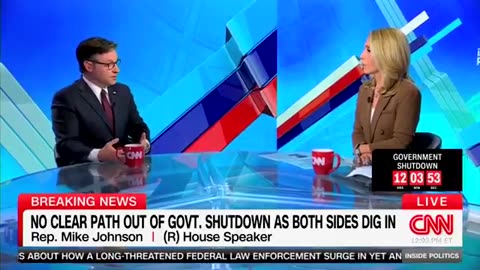 CNN's Dana Bash Just Got Brutally Fact-checked By Speaker Mike Johnson 
