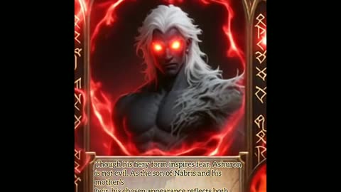 Ashuron, Son of Nabris — WOTL Lore Card Animation (WOTL Multiverse)