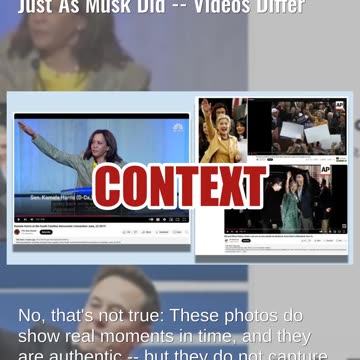 Fact Check: Still Photos Do NOT Show Other Politicians Gesturing Just As Musk Did -- Videos Differ