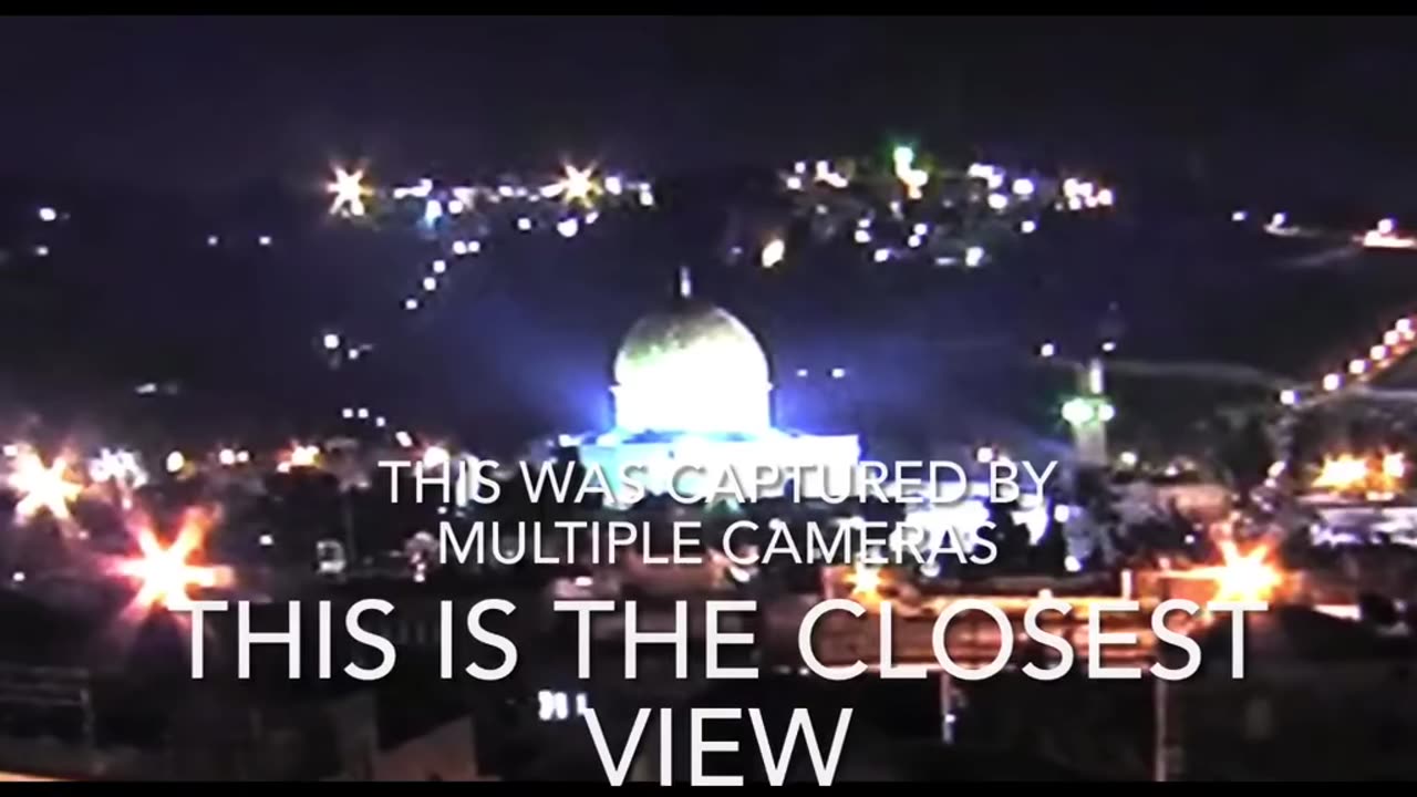 👽🔵 Unbelievable GIANT Sphere Over Jerusalem Dome Caught on Camera! UFO Sighting | TheTruthAbove