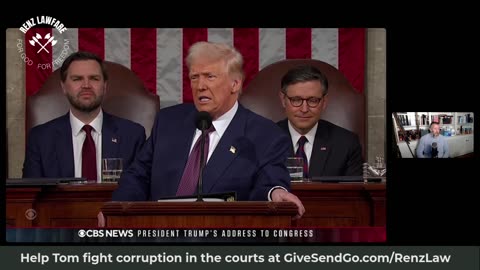 Trump Live - Renz Coverage of the Speech