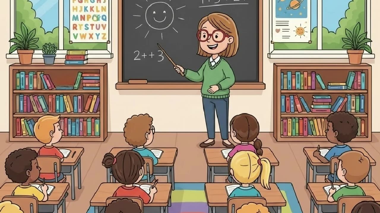 Classroom Fun Challenge 🎒✏️ | Can You Spot What’s Different?