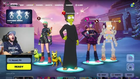 NEW THE SIMPSONS SEASON OF FORTNITE!!! Last Day Of Delulu Until Friday! 59 Delulu Wins!