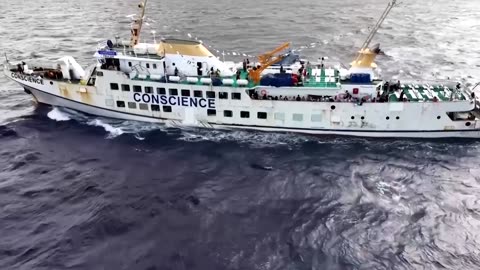 Ship joins new flotilla en route to Gaza with aid and medics