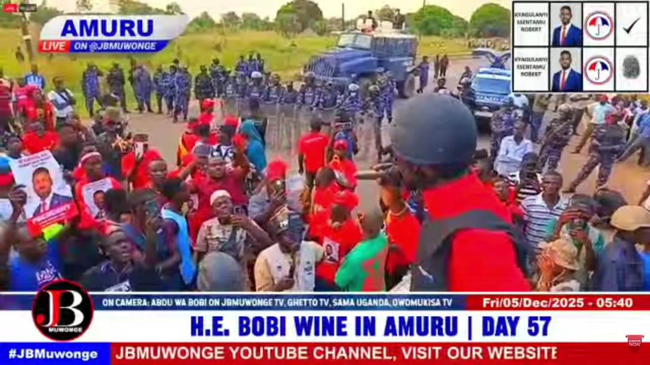 Bobi Wine Heads to NWOYA & AMURU