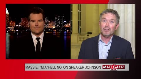 Rep Thomas Massie: I'm a Hell No on Speaker Johnson