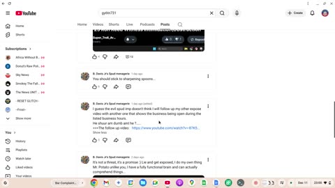 Brian Davis Jr Direct Witness Tampering\Bill Cuthbert Inciting Hatred\Reed Admits to a "Cartel"
