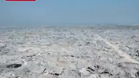 Israeli drone footage shows what is left of Gaza… nothing