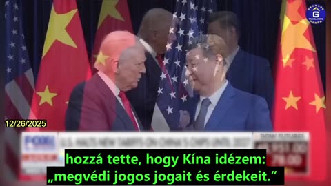 【HU】Trump 2027 júniusáig elhalasztja a kínai chipekre kivetett új vámokat