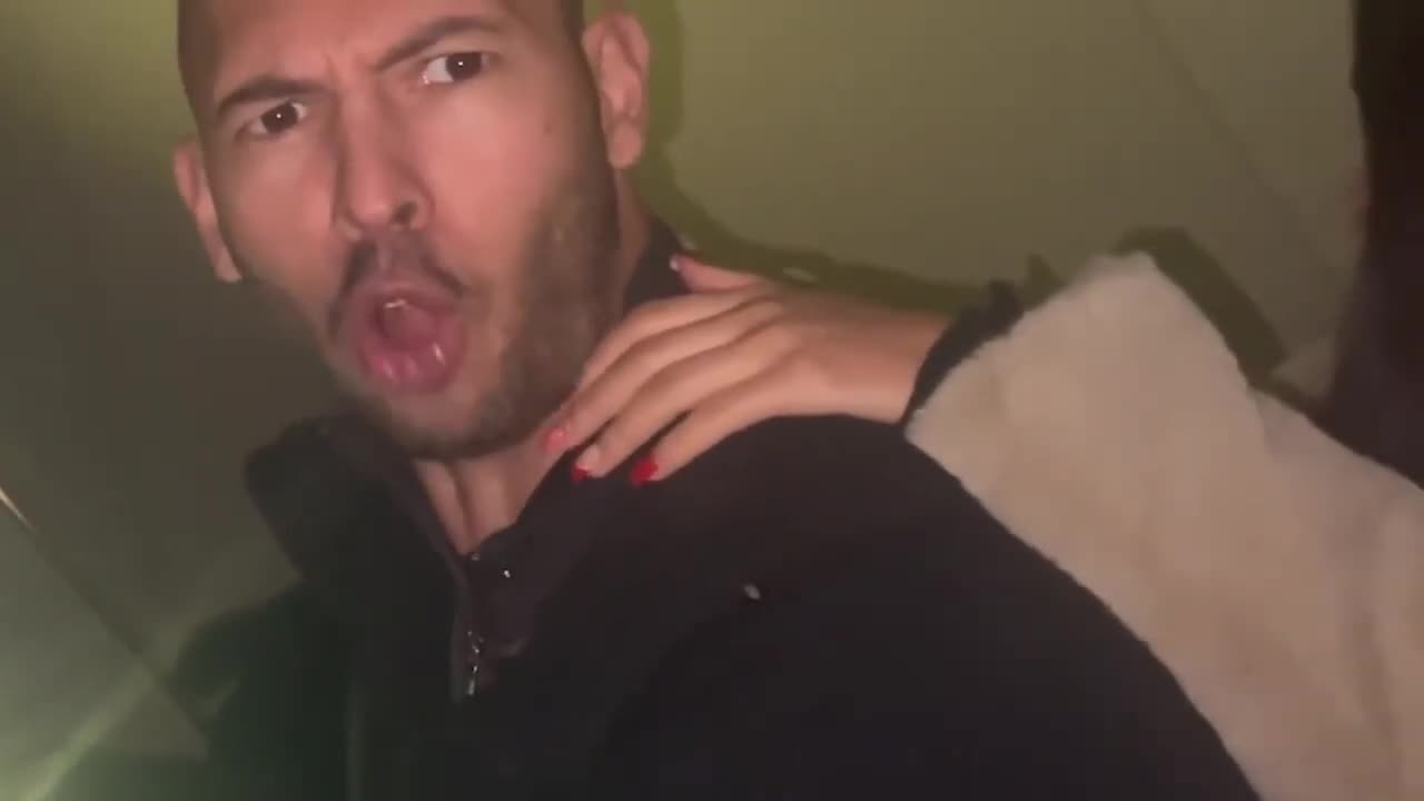 Andrew Tate loses his temper for Real