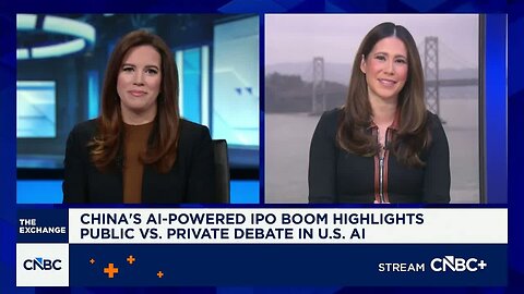 China AI firms flood public markets as U.S. trade remains largely private