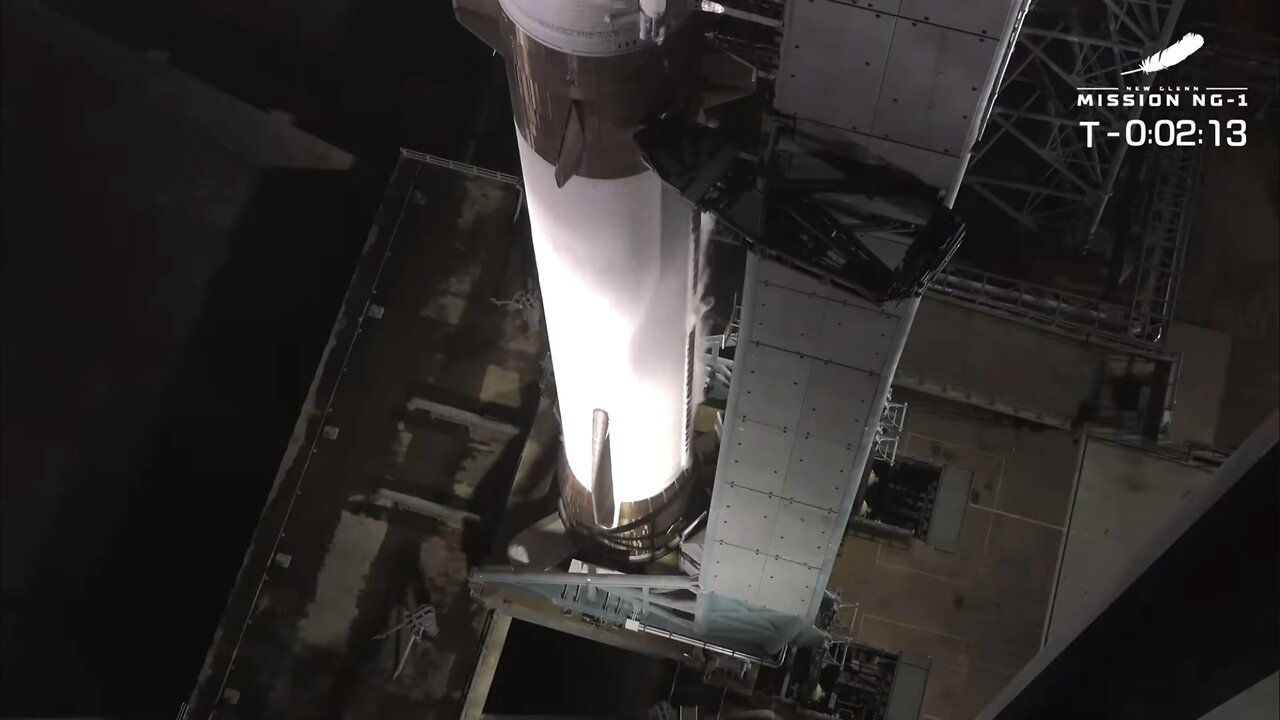 BLUE ORIGIN’S NEW GLENN ROCKET 1ST (IFT) FLIGHT TEST.