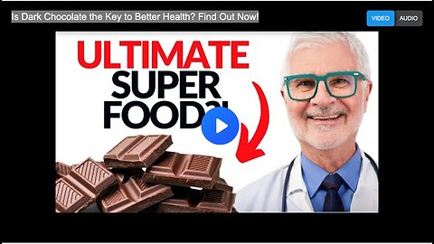 Is Dark Chocolate the Key to Better Health? Find Out Now!