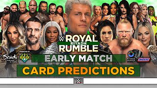 WWE Royal Rumble 2026 - Match Card Predictions | Bevelock