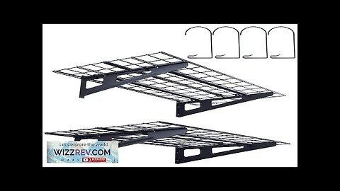 VEVOR Garage Storage Shelving 2 Pack 4 x 2 ft Heavy Duty Review