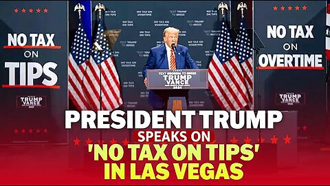 President Trump Holds His First Rally After Inauguration | No Tax On Tips Rally [Full Speech]