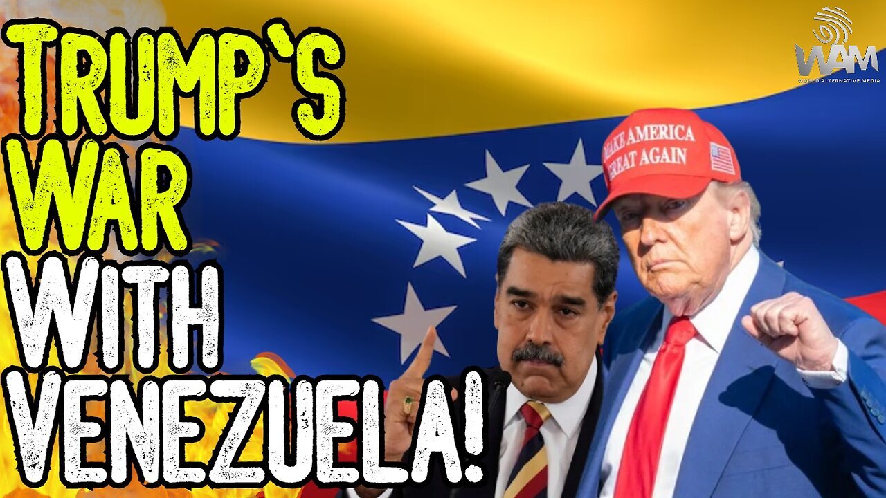 TRUMPS WAR WITH VENEZUELA - The Truth Theyre Not Telling You! - Airspace Closed As US Moves In!