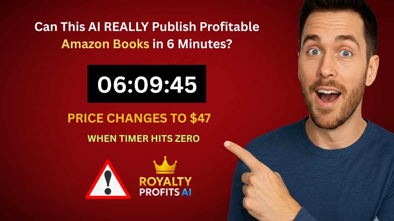 Royalty Profits AI Review 2025 🚀 Create Profitable Amazon KDP Books in 6 Minutes!