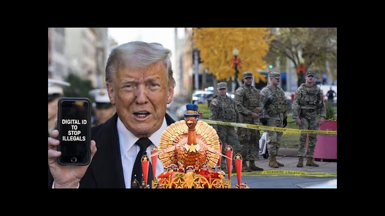 GOBBLE GOBBLE PSYOP! THE NATIONAL GUARD SHOOTING SCRIPT IN D.C. IS EXACTLY HOW FAKE NEWS WORKS!