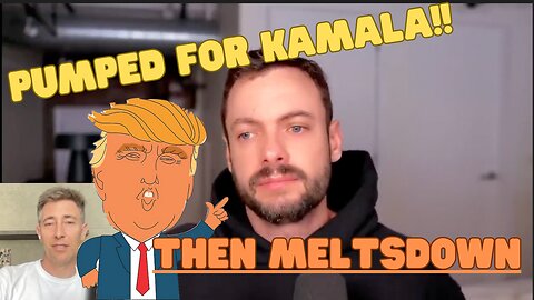 Effeminate Influencer PUMPED for Kamala, Breaks Down in TEARS Post Election