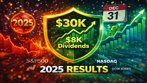 $8,000 Dividends in 2025: Crushed My Goal (Portfolio Update)