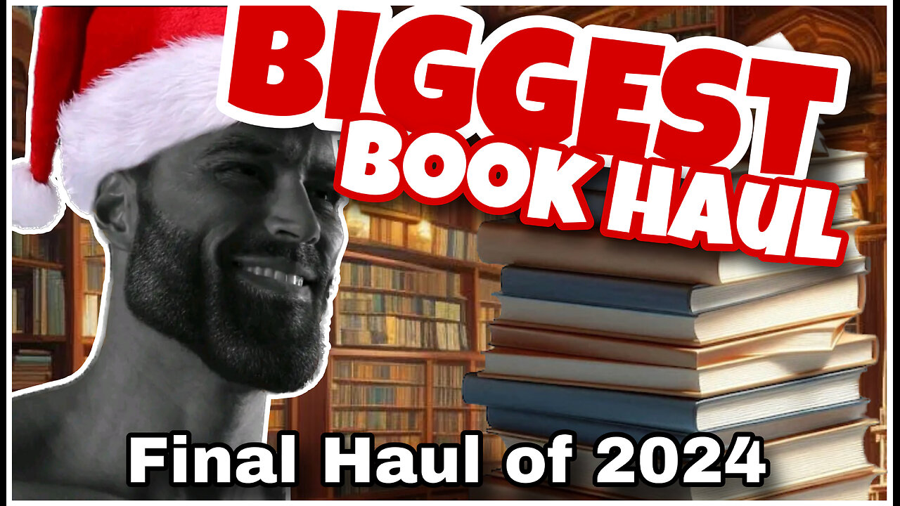 My BIGGEST (and final) Bookhaul of 2024