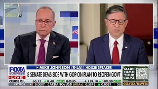 Speaker Johnson: ‘I Would Like for Us To Be Voting on [Shutdown Deal] as Early as Wednesday’