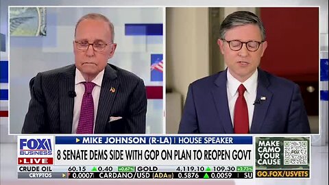 Speaker Johnson: ‘I Would Like for Us To Be Voting on [Shutdown Deal] as Early as Wednesday’