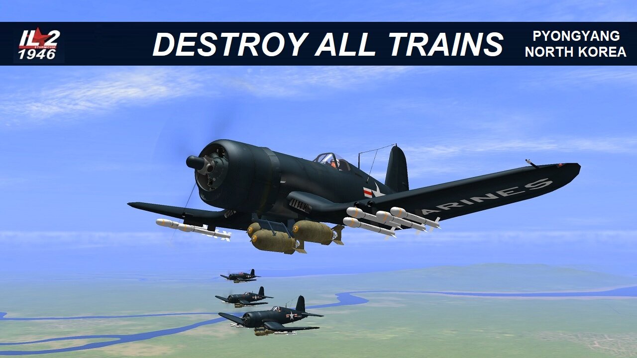Destroy All Trains Not an Alien Invasion iL-2 Great Battle Series