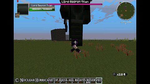 Minecraft sauron titan