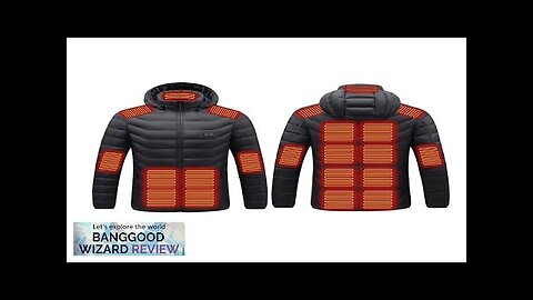 TENGOO HJ-15 Heated Jacket 15 Heating Zones USB Charging Thermal Warm Jacket Review