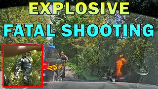 Armed Motorcyclist Crashes And Flees Leading To Fatal Shooting On Video! LEO Round Table S11E024