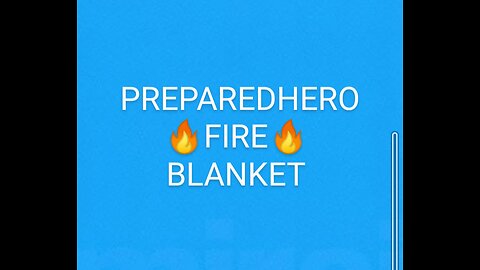 PREPAREDHERO FIRE BLANKET