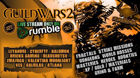 GUILD WARS 2 ALT/MAIN ACC MASH UP